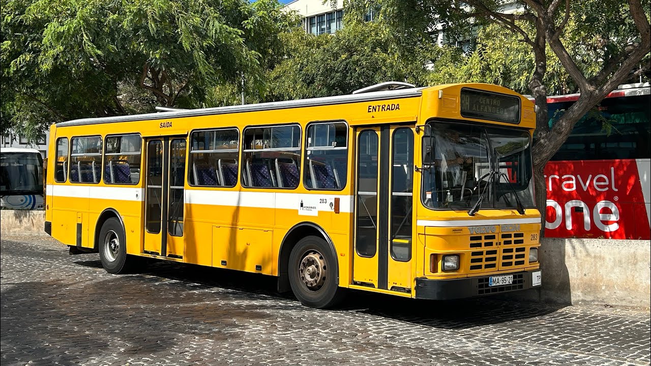 *THRASH* MA-95-21 (283) Volvo B10M Camo Camus (8A) Horarios do Funchal
