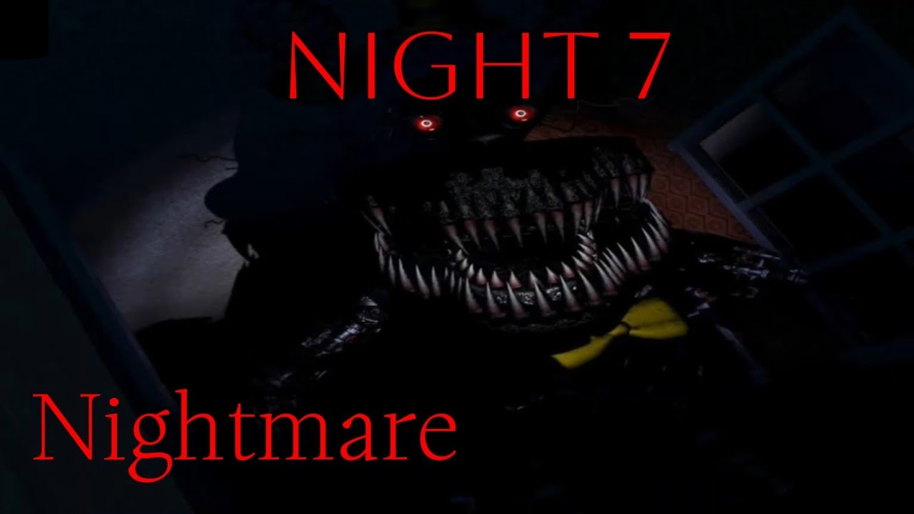 FNAF 4: Nightmare Night 7 - 7 Mobile gameplay 1080p