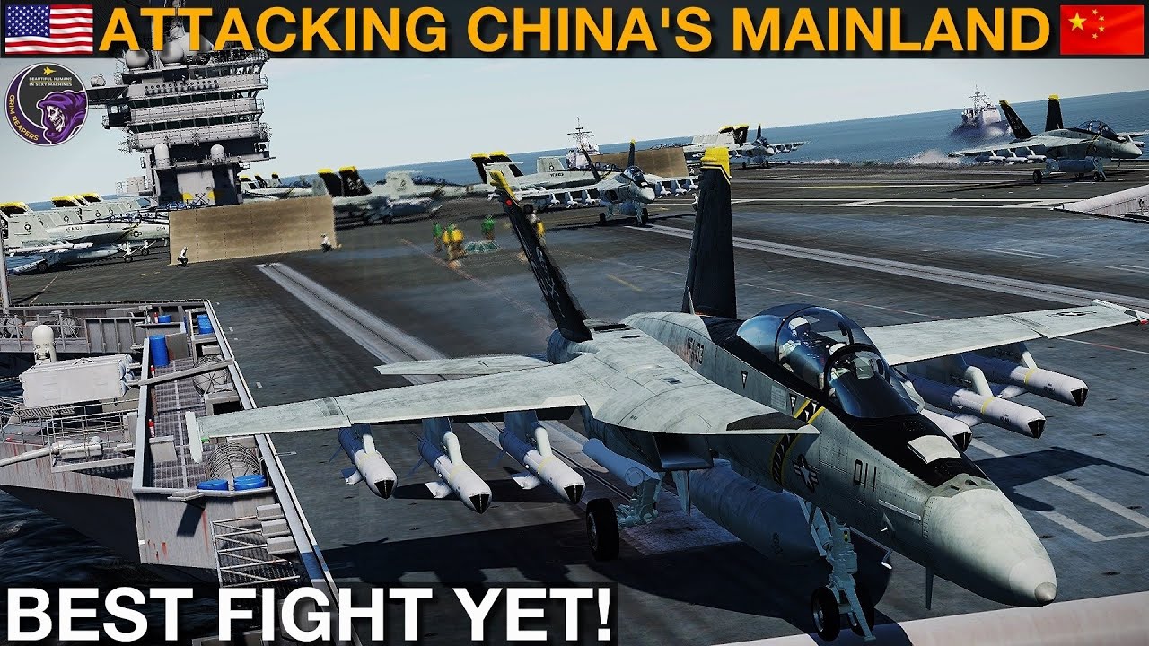 Is China's New TYPE 003 Aircraft Carrier Vunerable To US Surprise Strike? (WarGames 76) | DCS