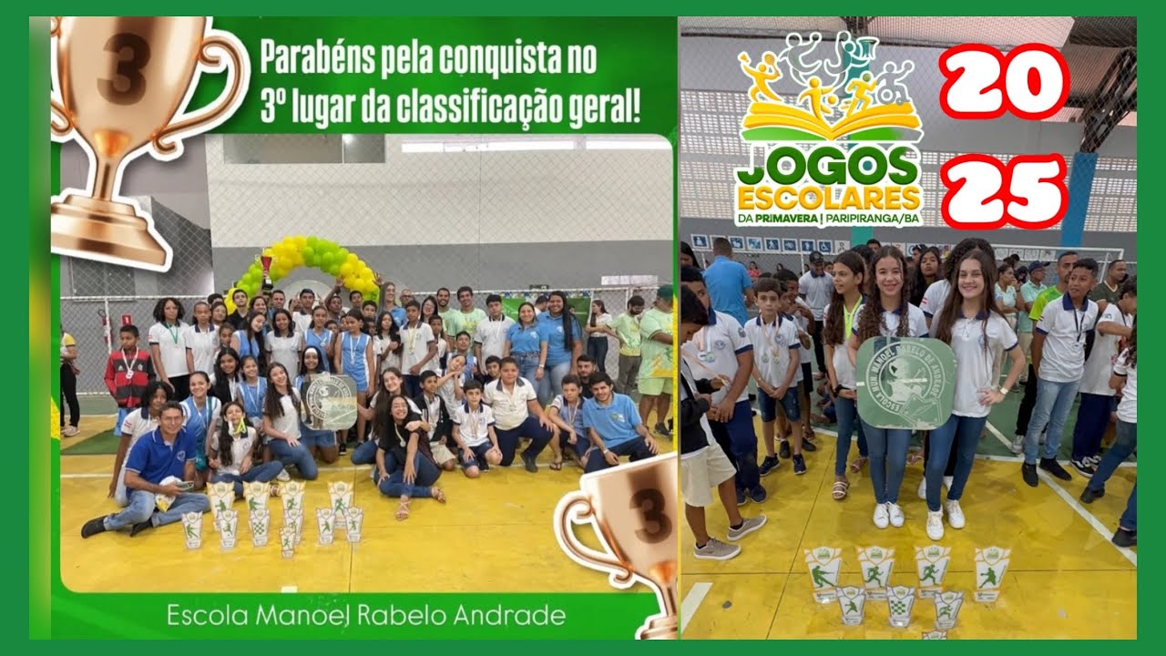 JOGOS DA PRIMAVERA 2025. 3º LUGAR MRA