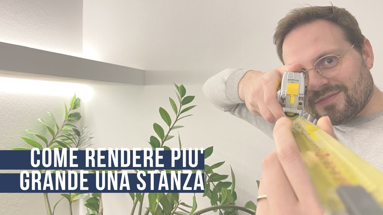 Come rendere più grande una stanza