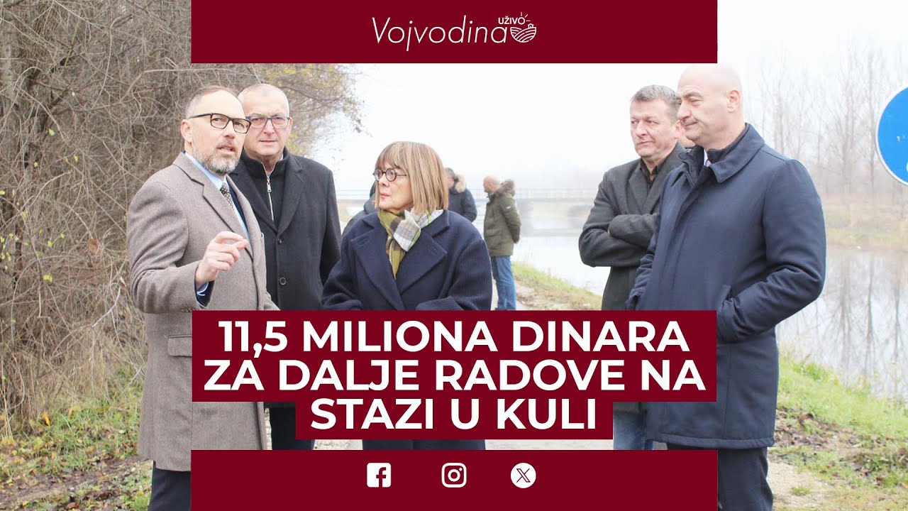 11,5 miliona dinara za dalje radove na pešačko-biciklističkoj stazi u Kuli