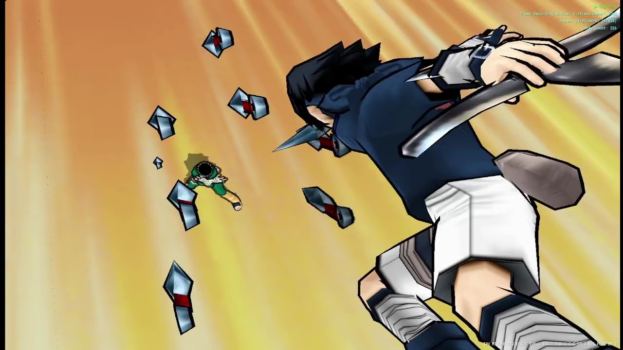 [TAS] Naruto Ultimate Ninja : Sasuke Uchiha Saga (PS2)