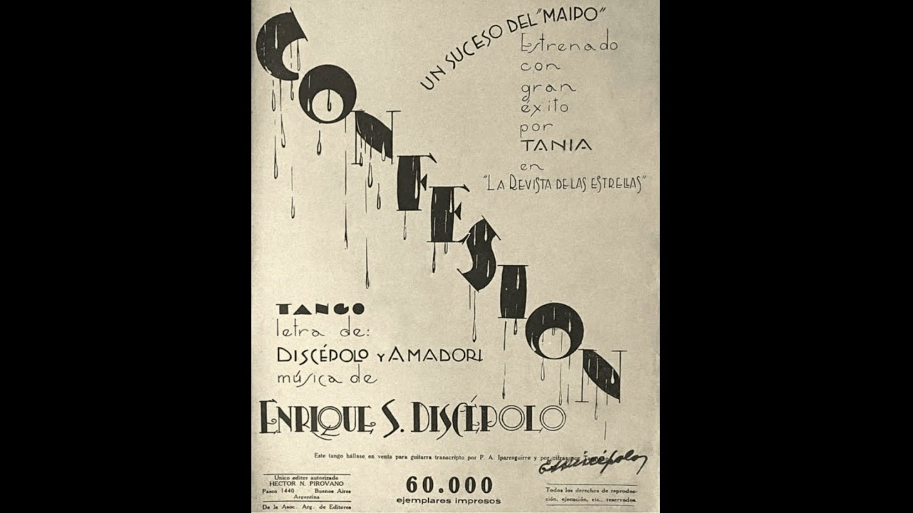 CONFESIÓN » Tania (1931)