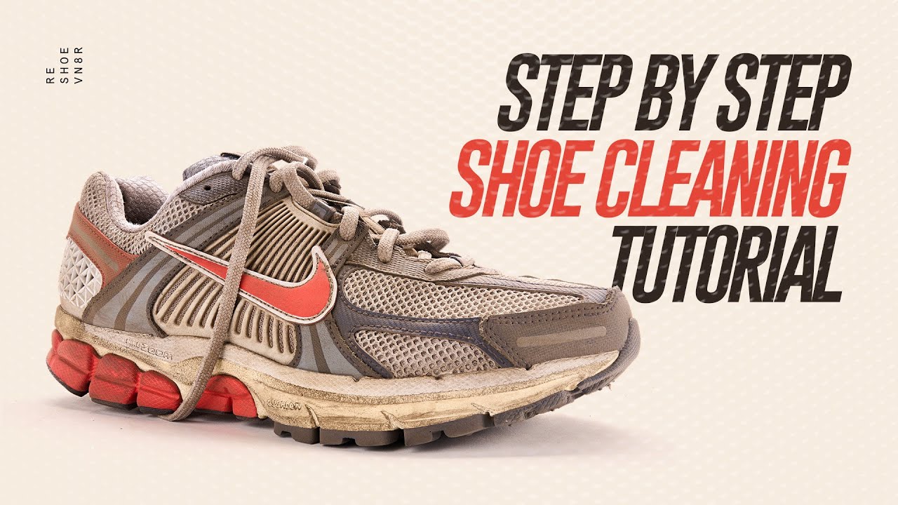 How To Clean White Mesh Nike Vomero Made EASY in 10 Minutes!