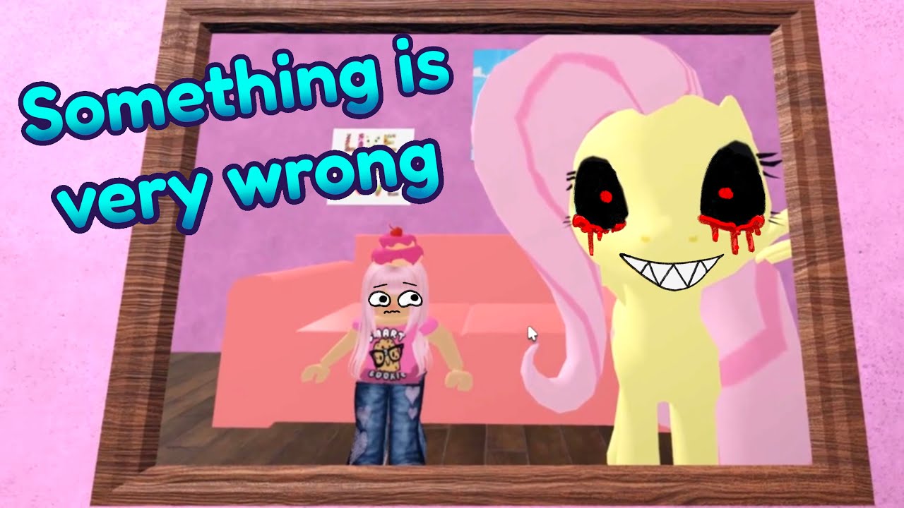 Что-то не так с Флаттершай... | Прекрасный дом Флаттершай (Roblox)