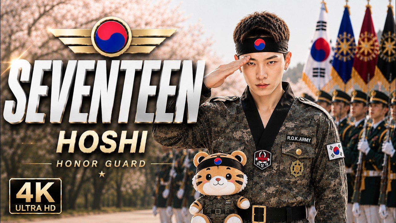 SEVENTEEN HOSHI 🇰🇷 | Специальное выступление Корейского Почётного Караула [4K]