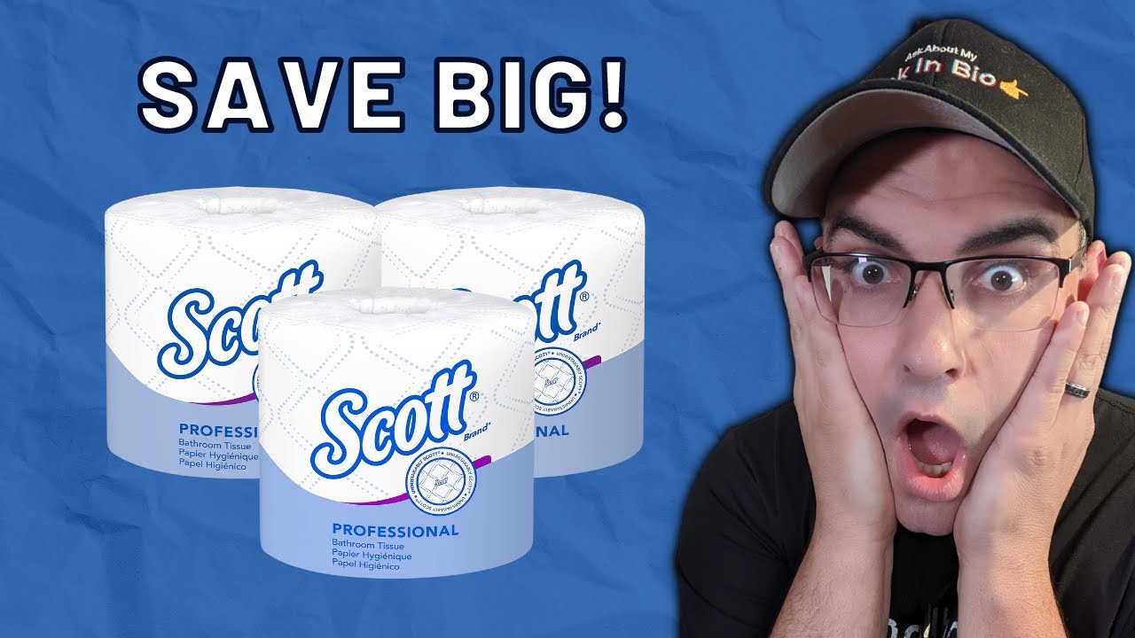 SCOTT Professional Bathroom Tissue Review - Unbelievable Savings with Toilet Paper!