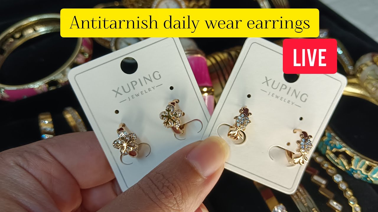Antitarnish dailywear jewellery dhundh rhe hain? Get it at 5% off🥳 7001147186