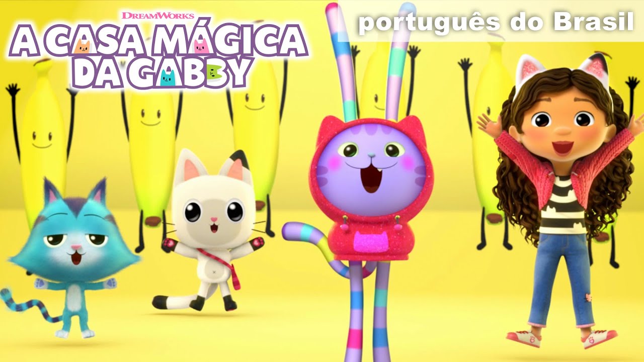 A Dan&ccedil;a da Banana do Dia Chuvoso | A CASA M&Aacute;GICA DA GABBY | Netflix