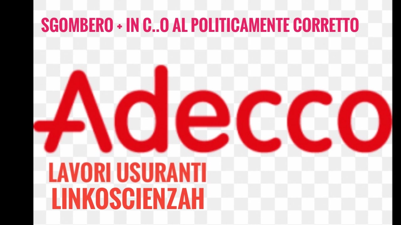 Lavori usuranti, sgombero. Auguri di Pasqua al politicamente corretto con Frocien 😜