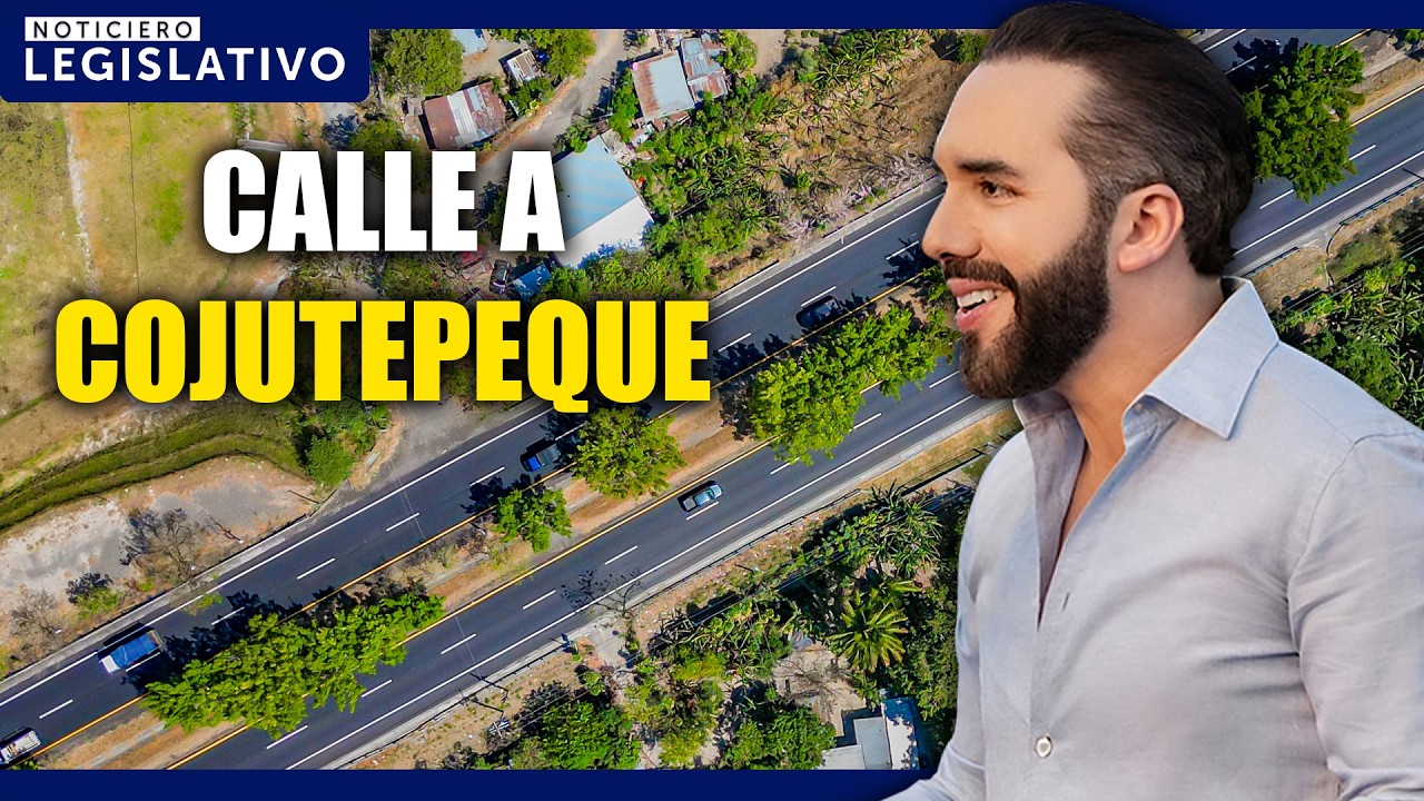Rehabilitan 17 km de la calle que conduce a Cojutepeque | Noticiero Legislativo - 19 febrero 2026