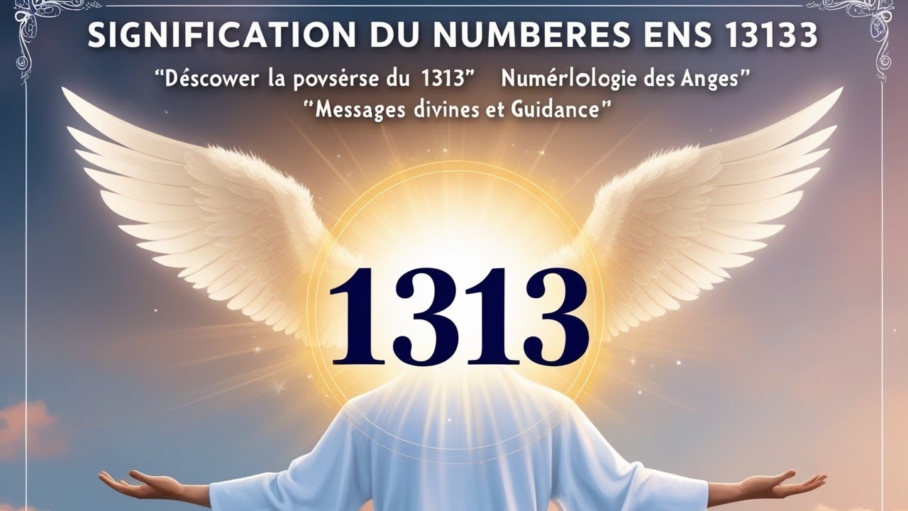 Num&eacute;rologie des Anges: La Puissance du Num&eacute;ro 1313 | D&eacute;couvrez les caches de messages