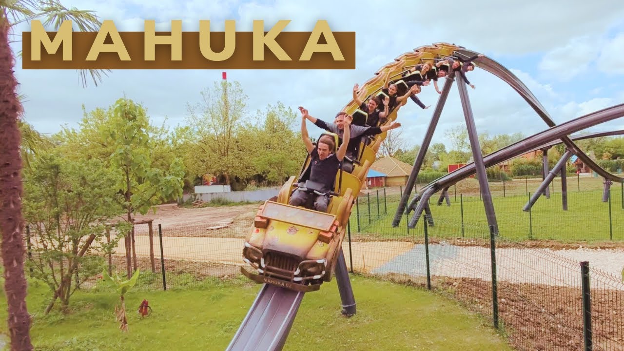 🎡MAHUKA OFF RIDE - new Intamin ROLLER COASTER Walibi Rhône-Alpes