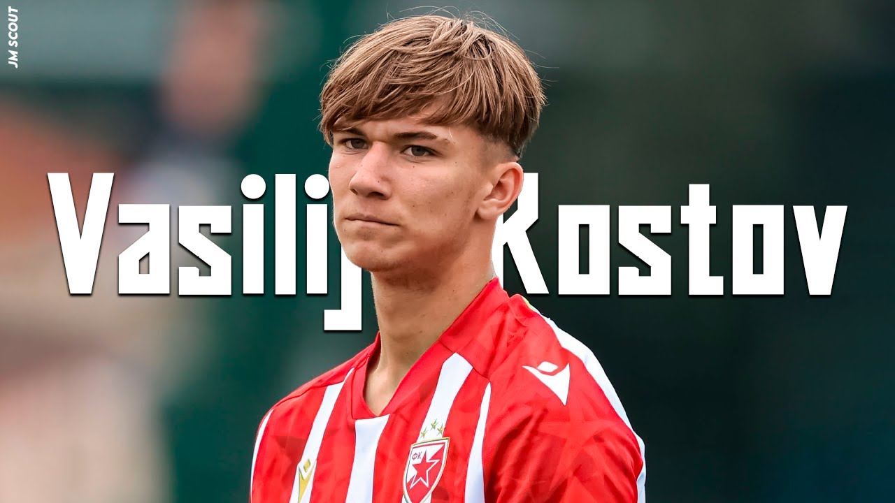 Vasilije Kostov - Talented 17-year-old Serbian Midfielder - 2025