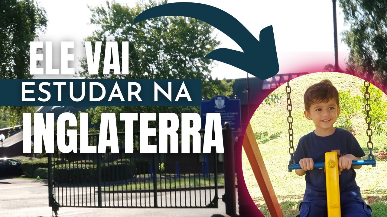 MATRICULANDO O RAFA NA ESCOLA BRITANICA