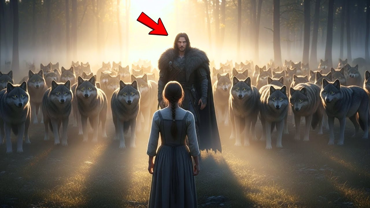 A Poor Girl Gave Food to a Wounded Pup — Next Night, the Alpha King Came With the Entire Pack