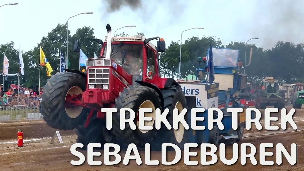 25e TrekkerTrek Sebaldeburen 2023 | Tractor pulling, The Netherlands