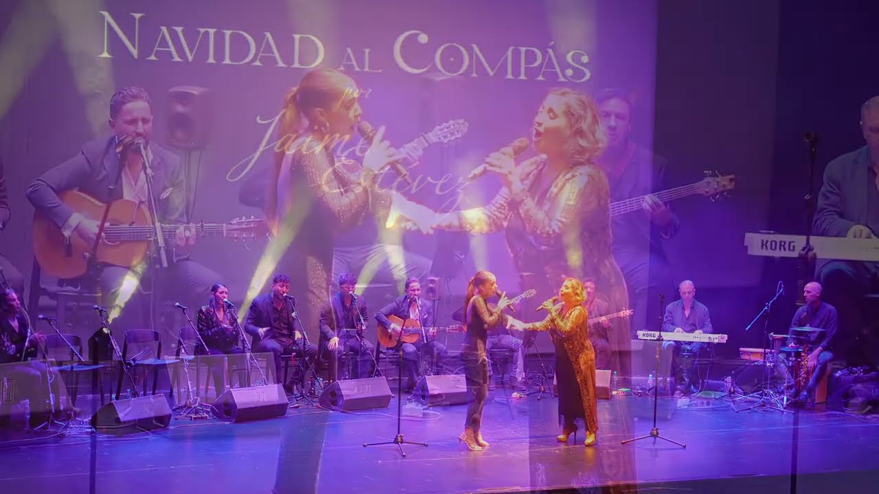 SIRVA SU CUNA - Nany Reguera y Carmen Jiménez (Jaime Estévez - Navidad Al Compás)