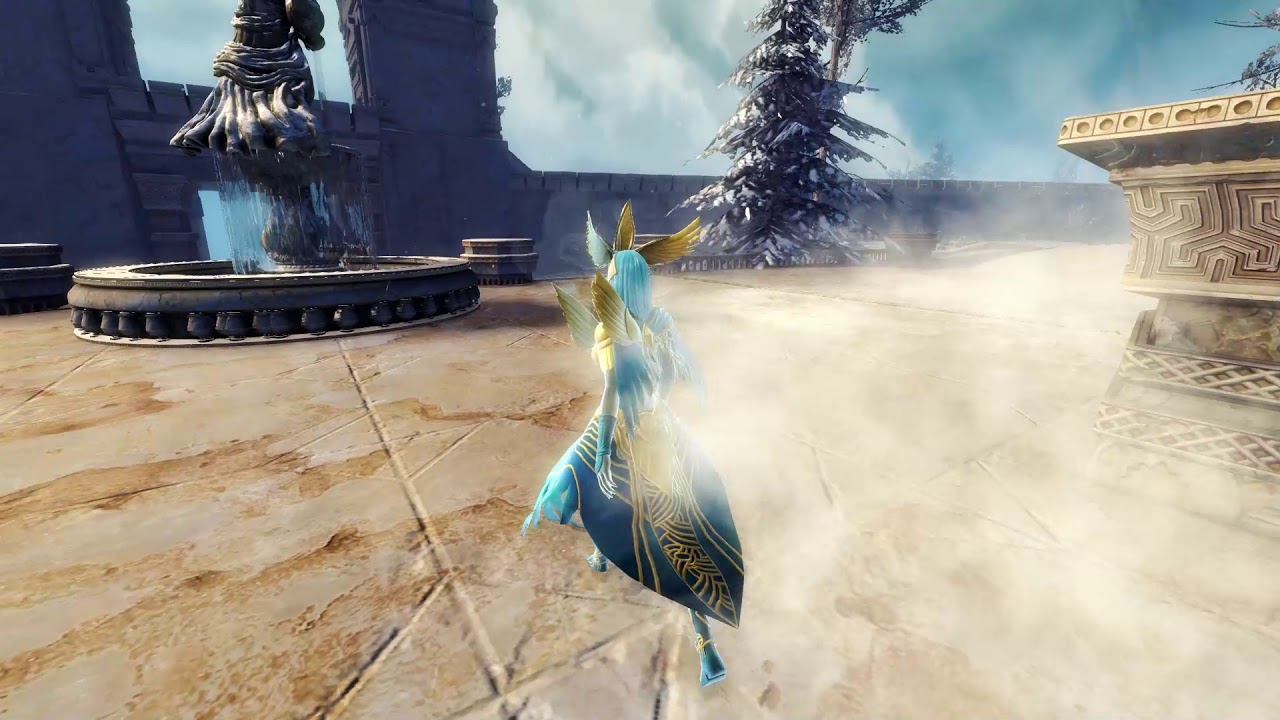 Guild Wars 2 - Vision of Dwayna (Mist-Step Skill in Armistice Bastion)