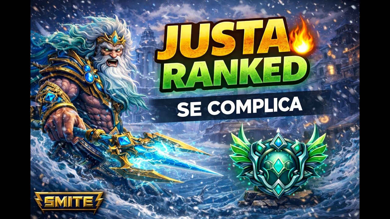 🔥POSEIDON🔥 NO SE ESPERABA ESTA PARTIDA EN JUSTA RANKED SMITE/
