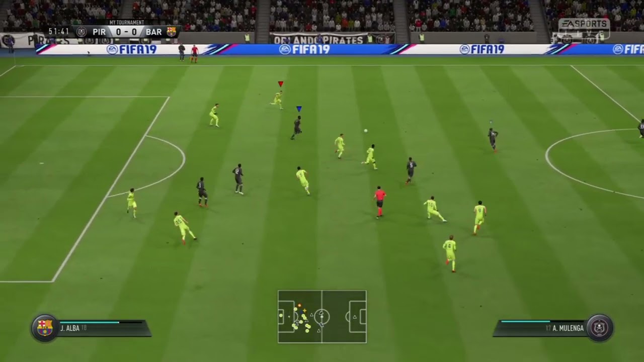#Fifa 19  Orlando Pirates vs Barcelona open challenge vs a South African team💯
