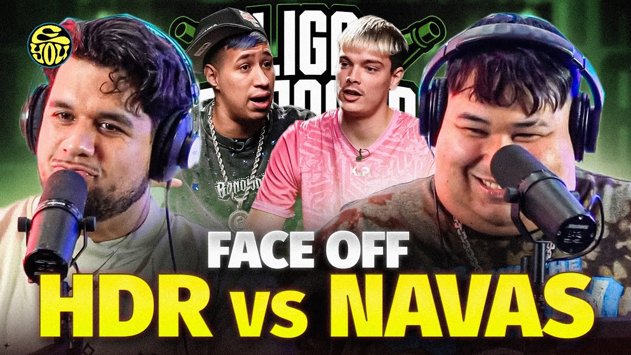¿DÓNDE QUEDÓ LA AGRESIVIDAD DE NAVAS? ¿Y LOS GRITOS? - Reacción al Face Off de Navas vs HDR 