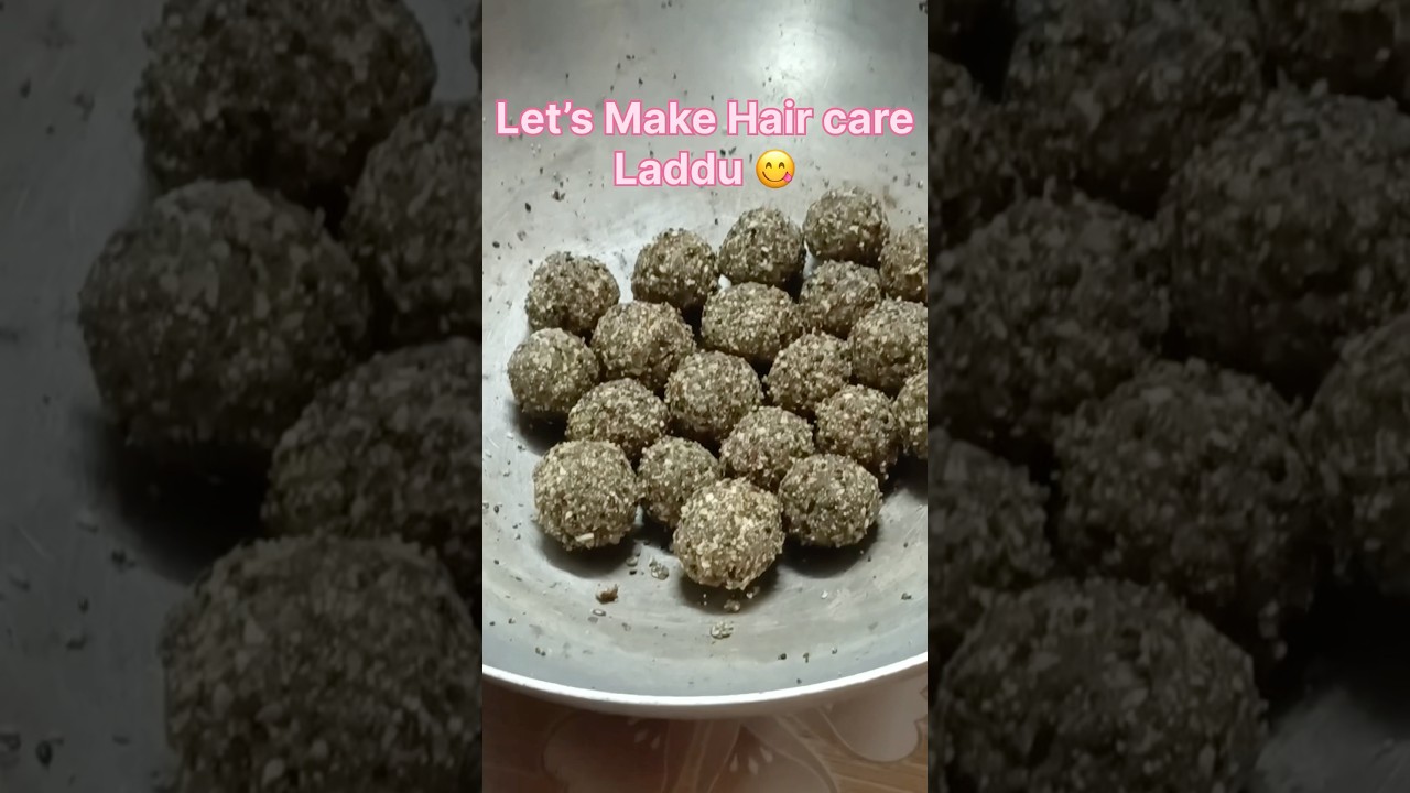 Day 4/365 Let’s make Hair care laddu😋 