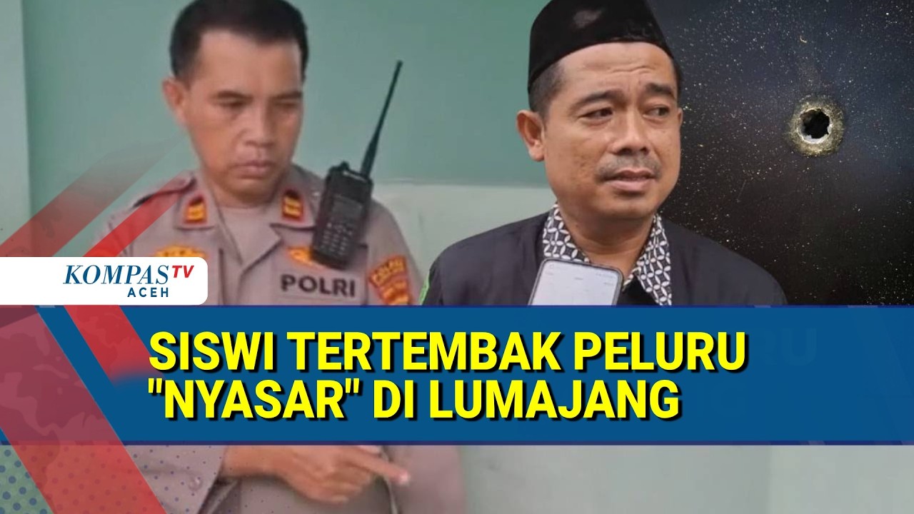 Peluru Nyasar Mengenai Siswi MTs di Lumajang Saat di Sekolah