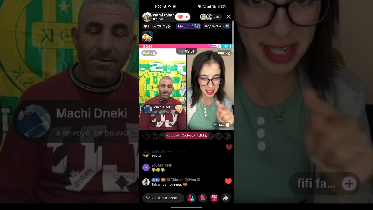 Le meilleur live de tahar wami Abonnés partager