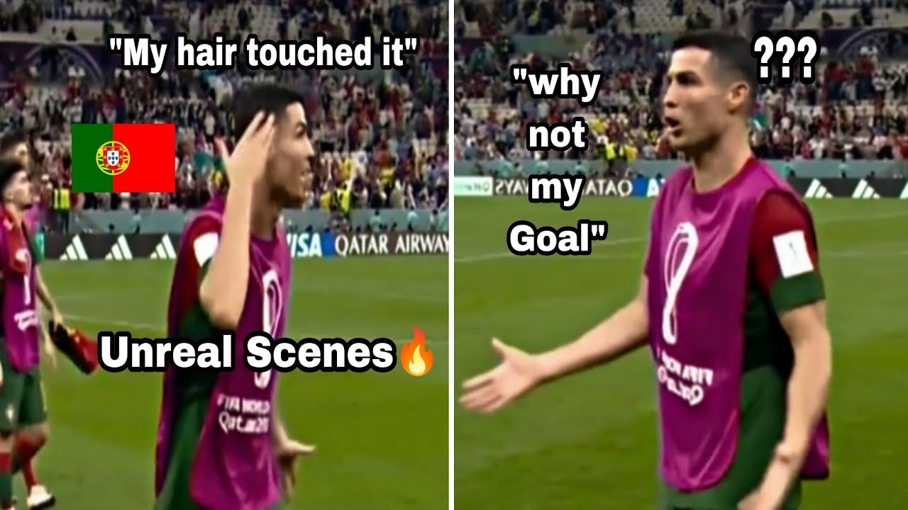 🔥Unreal Scenes!! Cristiano Ronaldo Trying to Claim Bruno Goal after Game🇵🇹😅|#cr7#cr7header#goal