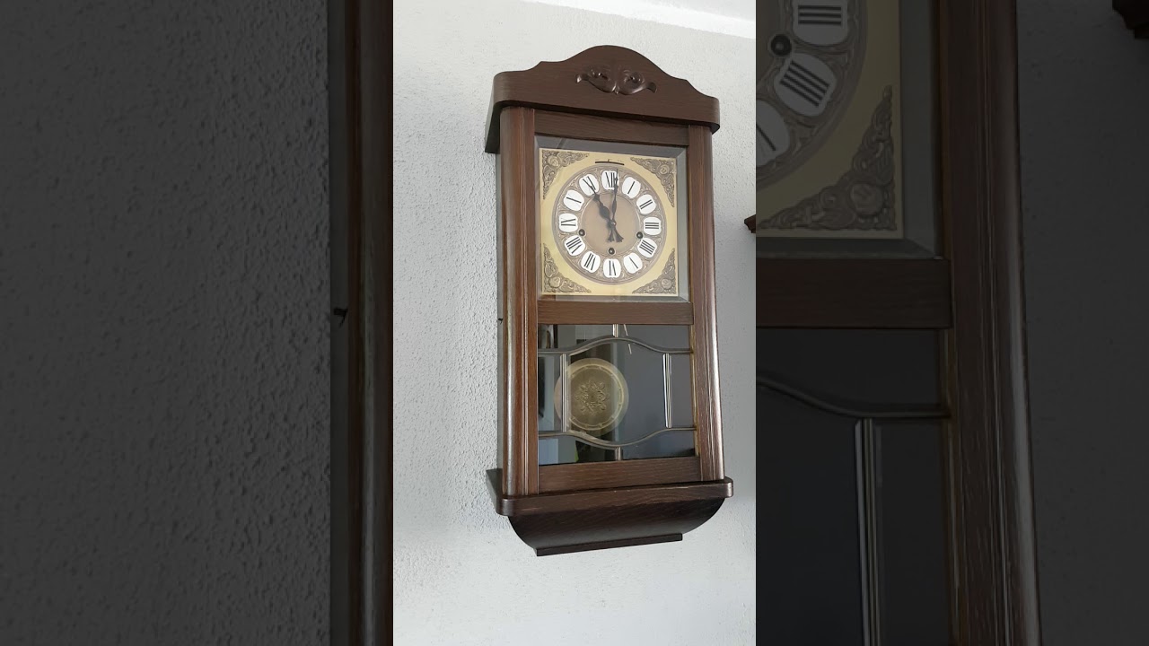 Ave Maria and Westminster chime German wall clock