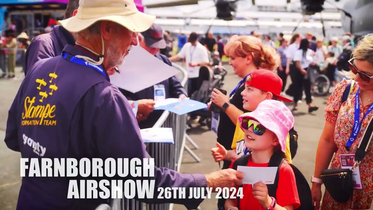 Gravity Global Stampe Display Team Farnborough 2024