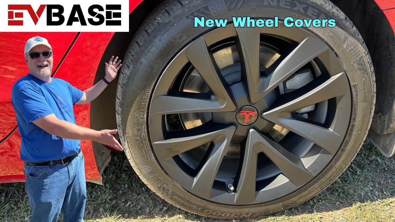 Adding Style to My Tesla Model 3 with EVBase Arachnid Wheel Covers
