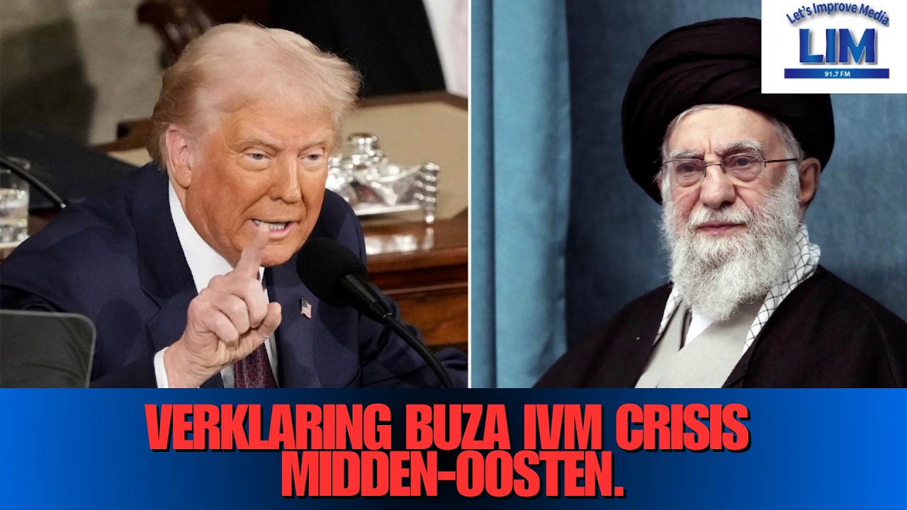 BT MAANDAG 2 MAART 2026 || VERKLARING BUZA IVM CRISIS MIDDEN OOSTEN