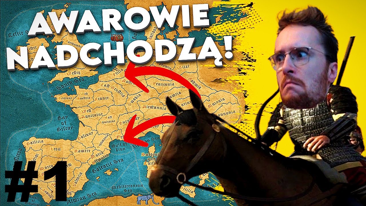 [1] Konna HORDA Nadchodzi! | Avars | Total War: ATTILA Age of Charlemagne