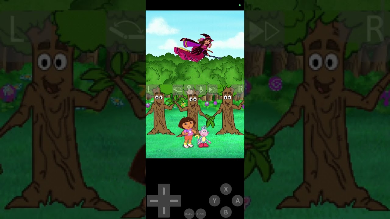La gran fiesta cumpleaños de dora para Nintendo ds parte 2 el bosque danzante 