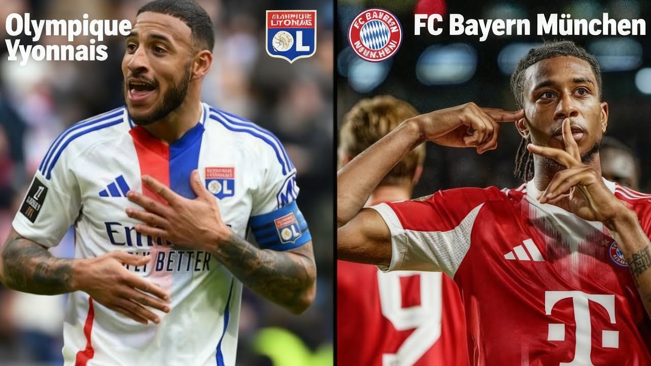 PARTIDA INTERNACIONAL DE FUTEBOL LYON X BAYER DE MUNIQUE