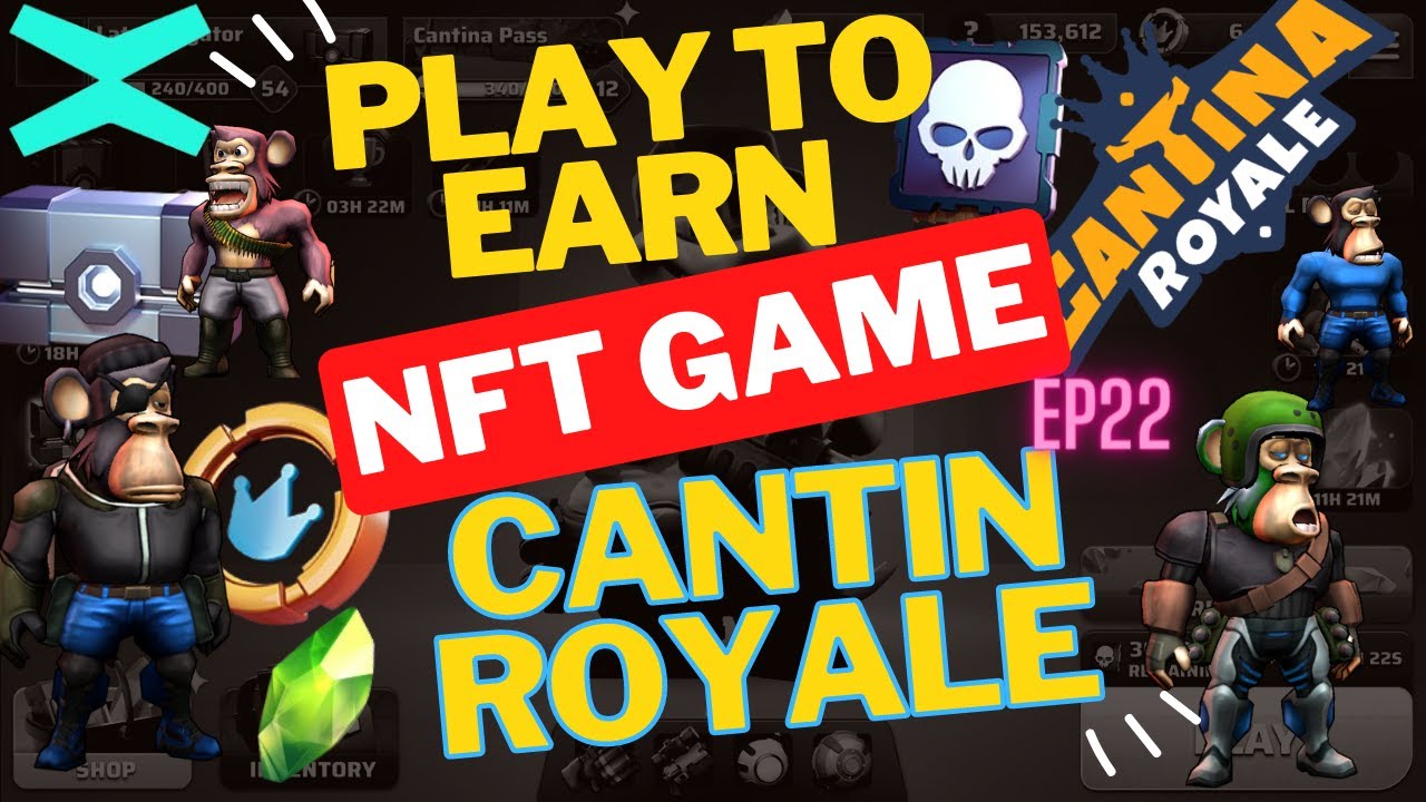Free to Play, Play to Earn NFT Game On #MultiversX - Cantina Royale #GamePlay Ep22