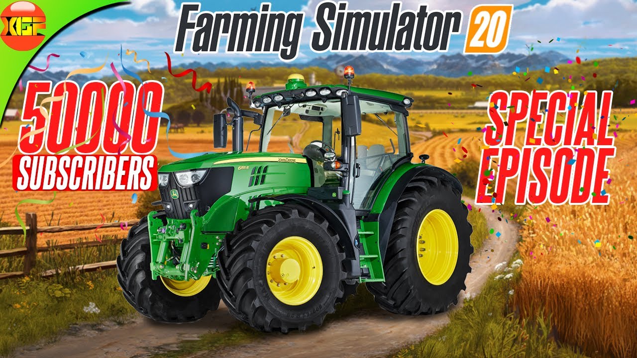 John Deere Farm FS20 #10 - 50K Subscribers Special Gameplay