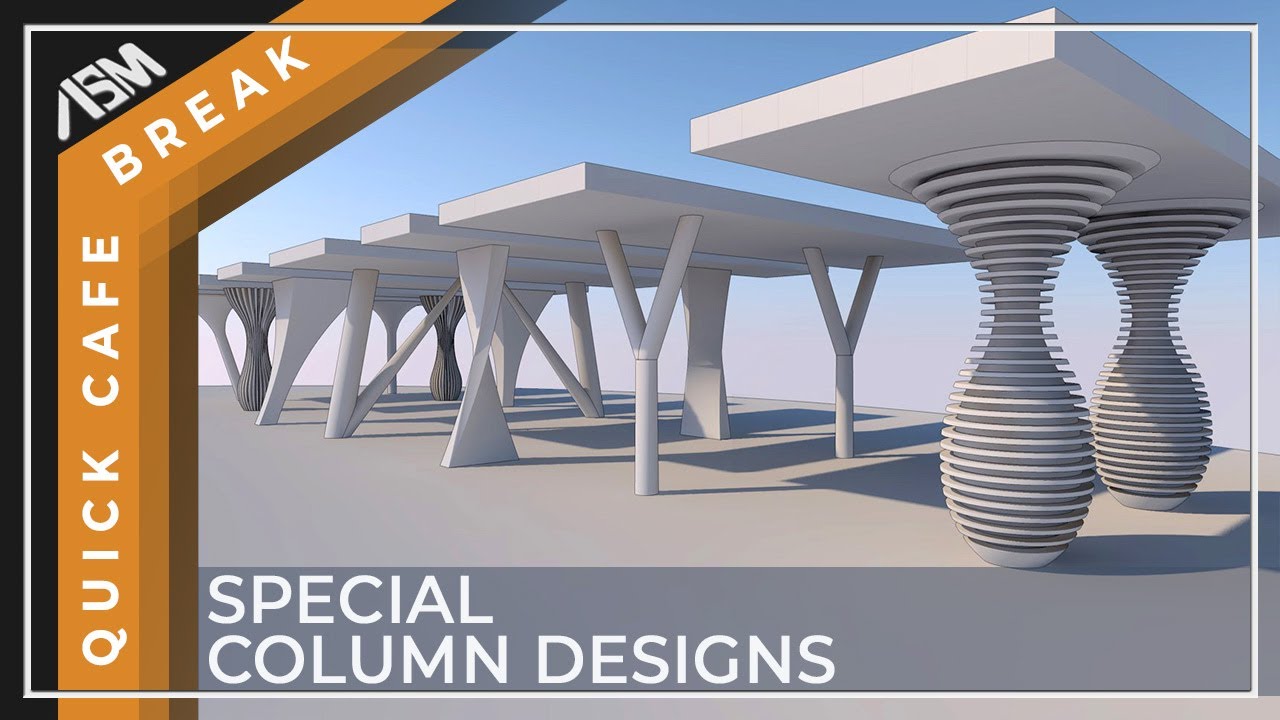 Моделирование специальных конструкций колонн в ARCHICAD
