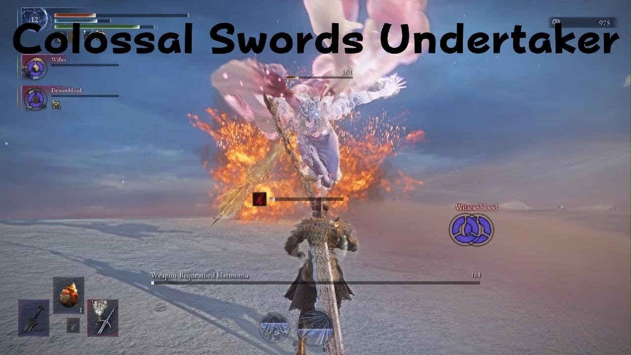 ELDEN RING NIGHTREIGN Colossal Swords Undertaker