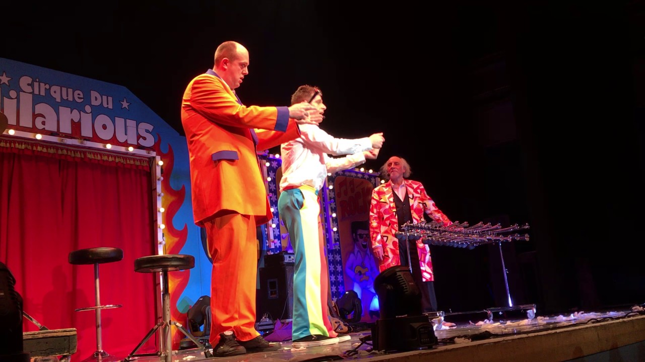 Cirque Du Hilarious the horns