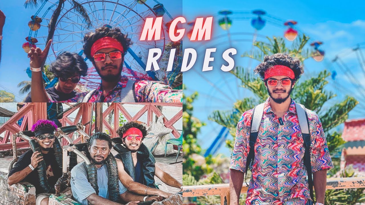 MGM themepark rides 🔥 | MHAMALDAS | #themepark #mgm