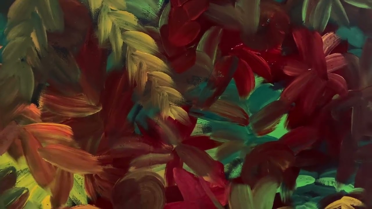 Abstract oil painting 