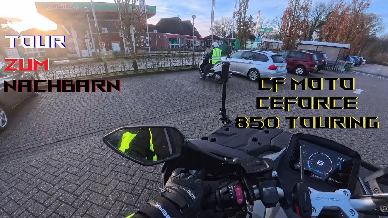 CF MOTO Ceforce 850 Touring / Shoppingtour in die Niederlande