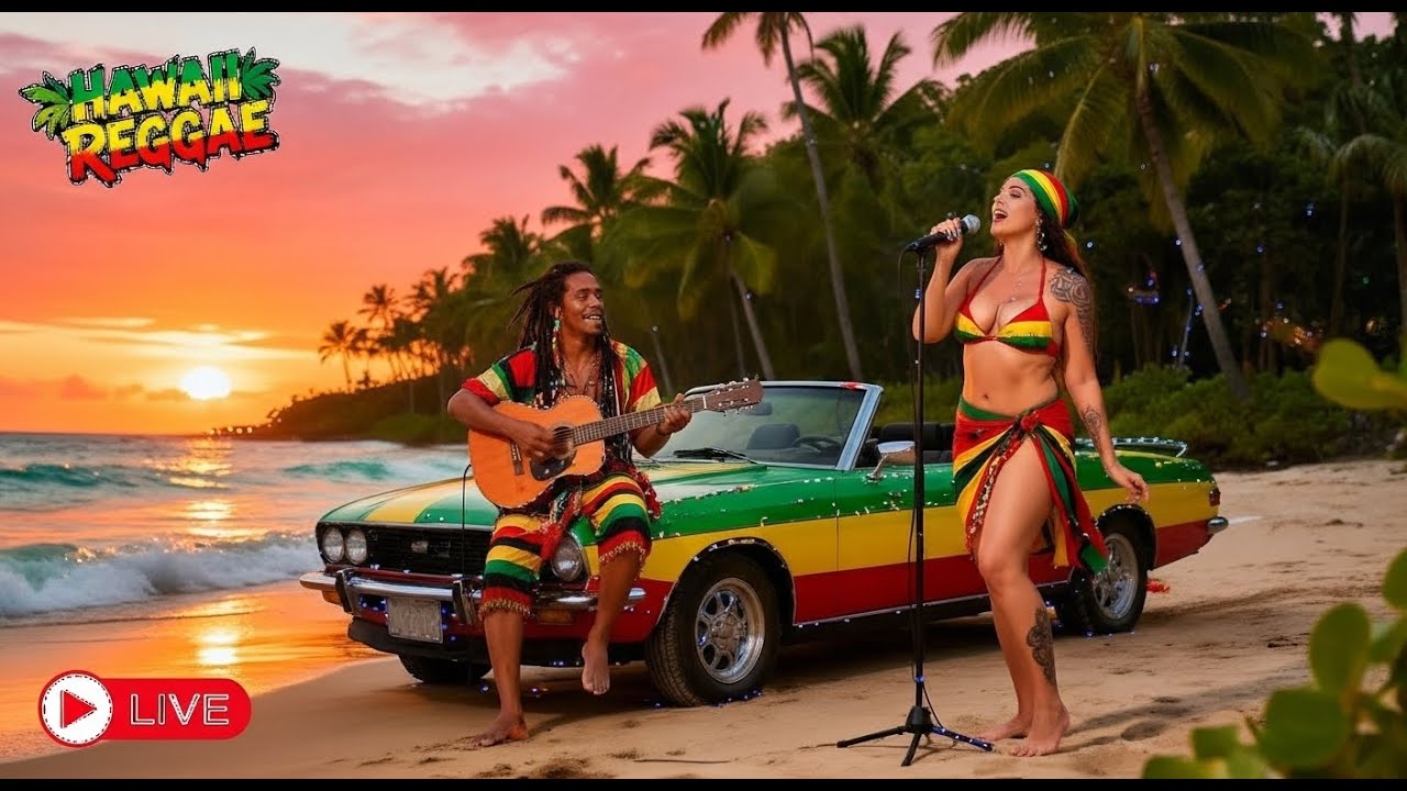🏝️ Tropical Hawaiian Reggae – Chill Island Beats for Sunny Calm 🌺