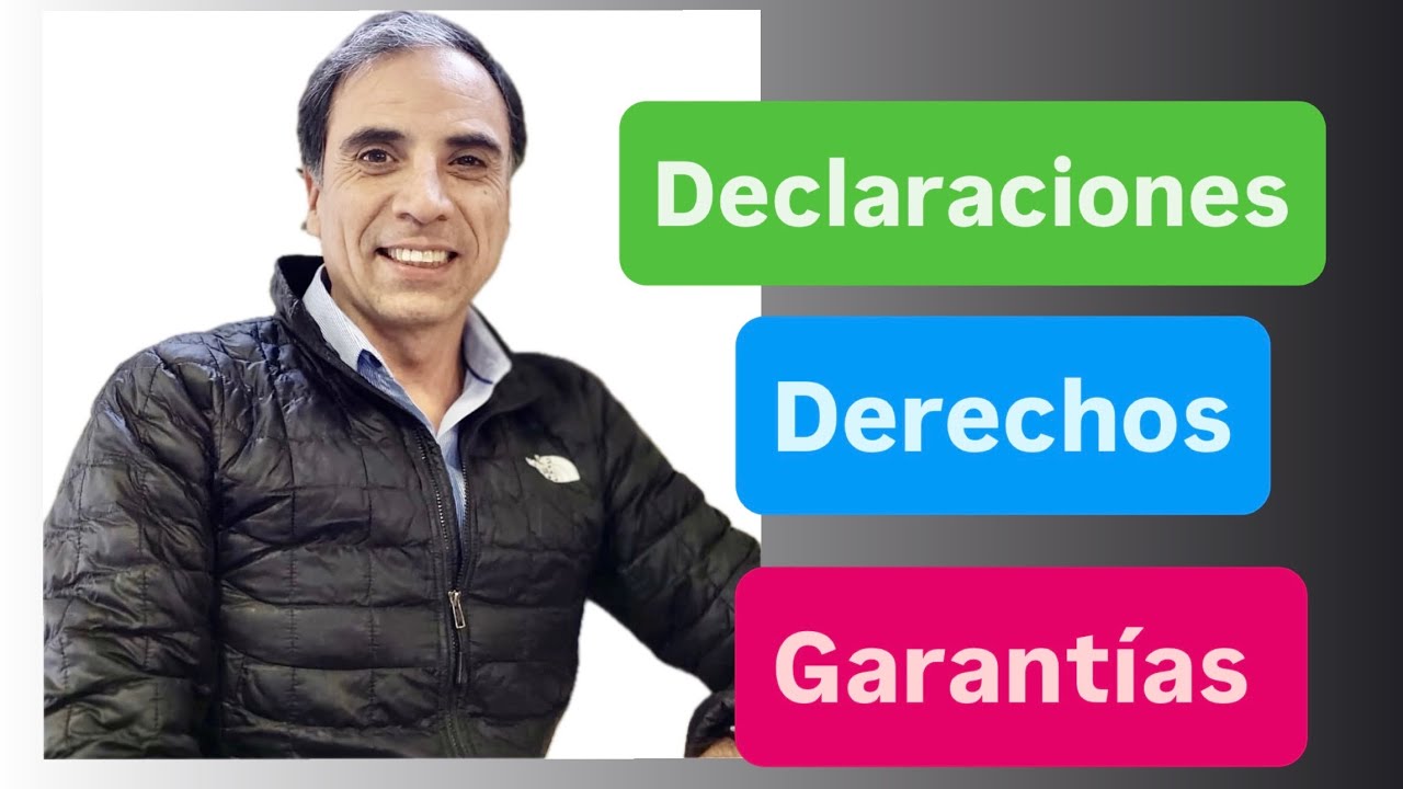 CONSTITUCIÓN NACIONAL ARGENTINA. DECLARACIONES, DERECHOS Y GARANTÍAS. Derecho Constitucional.