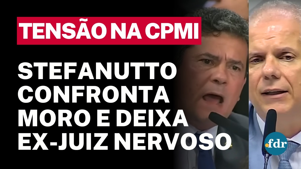 ⚠️ Stefanutto e Moro batem boca na CPMI: 