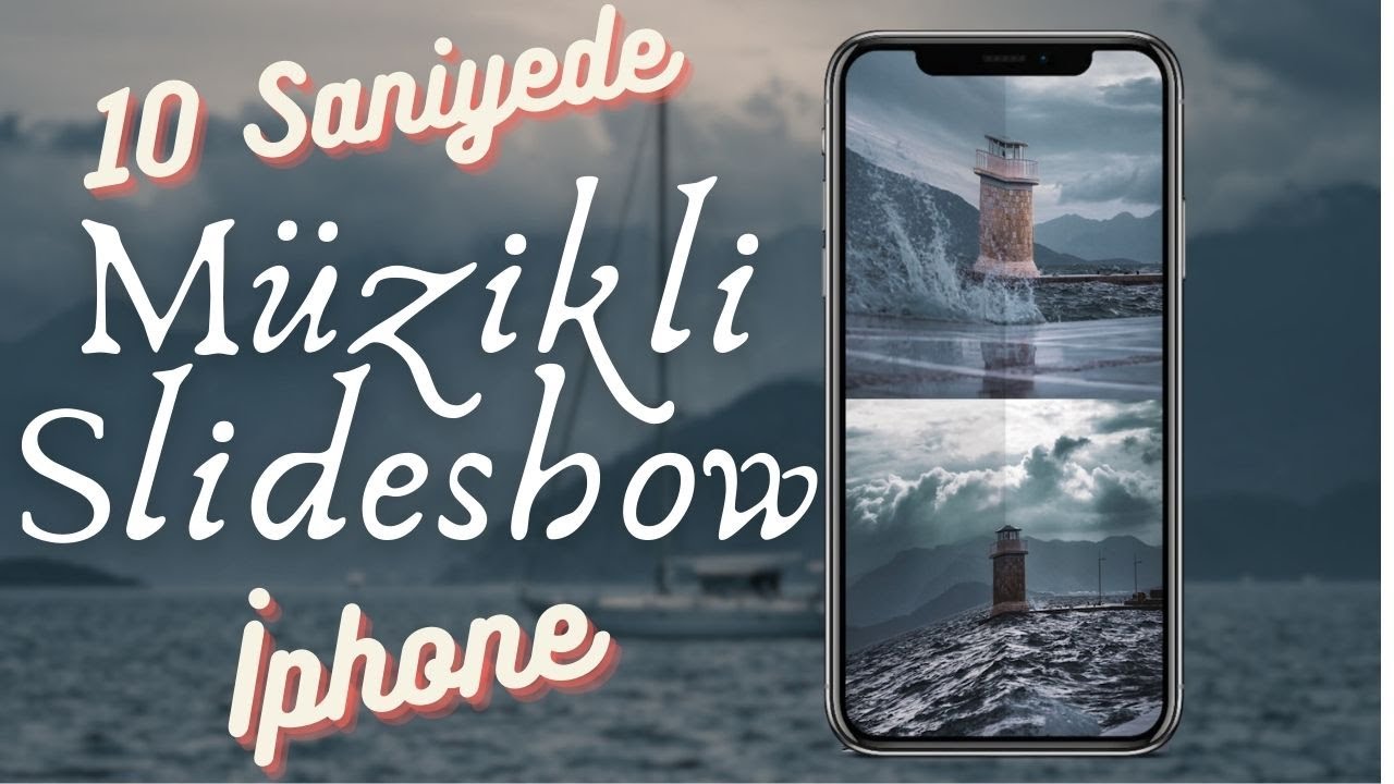 10 Saniyede &Uuml;cretsiz M&uuml;zikli Slideshow Video! iPhone